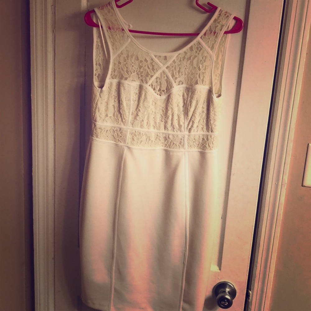 A white dress